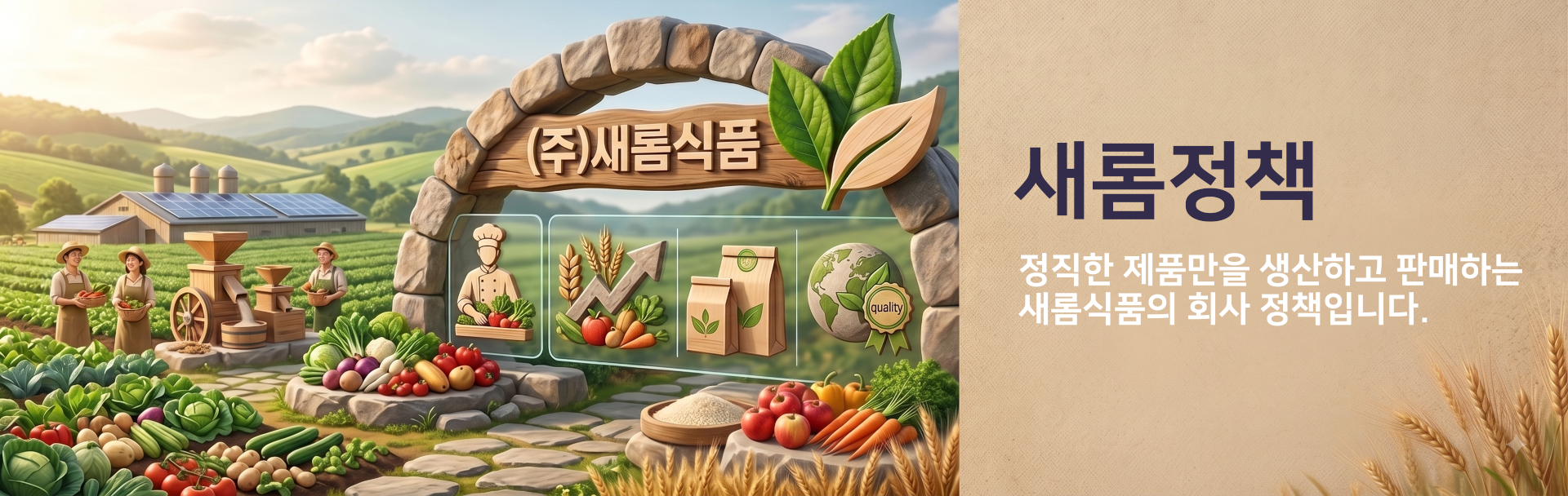 (주) 새롬식품